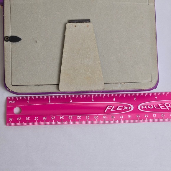 Vintage 2004 3D Betty Boop & Pudgy Picture Frame, Purple Red Hearts, 7" x 5" - Picture 12 of 14